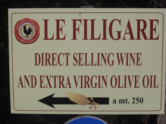 Le Filigare Schild