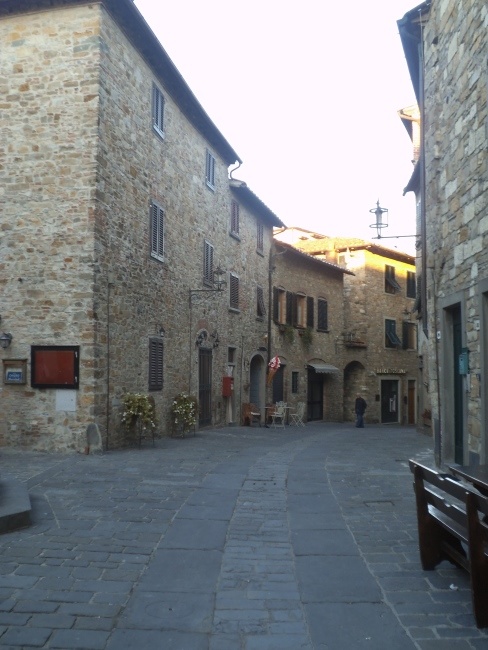 Gasse in einer Altstadt